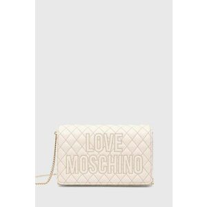 Love Moschino poseta culoarea bej, JC4316PP08KG1 imagine