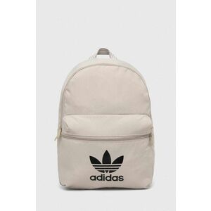 adidas Originals rucsac culoarea bej, mare, cu imprimeu imagine