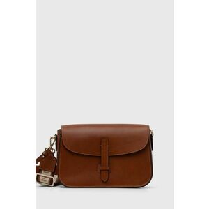 Weekend Max Mara poseta de piele culoarea maro, 2425516174600 imagine