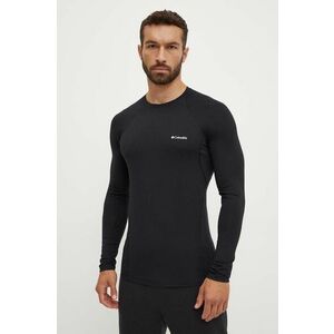 Columbia longsleeve funcțional Midweight Stretch culoarea negru, 1638591 imagine