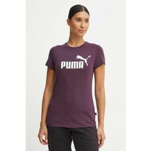 Puma tricou de bumbac pentru copii culoarea violet imagine