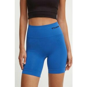 Hummel pantaloni scurți de antrenament Tif neted, high waist, 214151 imagine