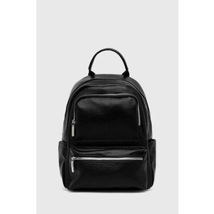 Answear Lab rucsac femei, culoarea negru, mic, neted imagine