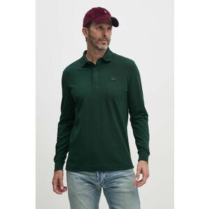 Lacoste longsleeve barbati, culoarea verde, neted, PH2481 imagine