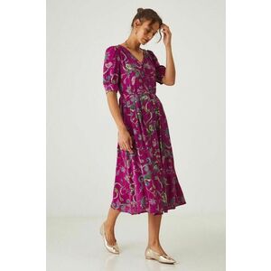 Medicine rochie midi, evazati imagine