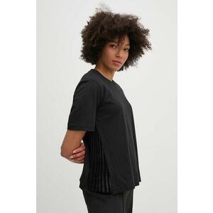 Sisley tricou din bumbac femei, culoarea negru, 3AIRL106B imagine