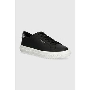 MICHAEL Michael Kors sneakers din piele Grove culoarea negru, 43H3GVFS1L 001 imagine