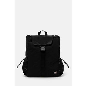 Tommy Jeans rucsac culoarea negru, mare, neted, AW0AW16263 imagine