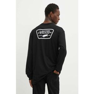 Vans Longsleeve culoarea negru imagine