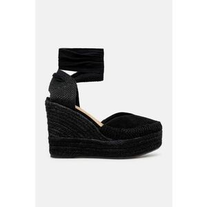 Answear Lab espadrile culoarea negru, toc pana imagine