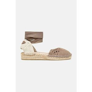 Answear Lab espadrile culoarea bej, cu platforma imagine