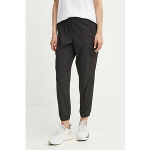 Dkny pantaloni de trening culoarea negru, neted imagine