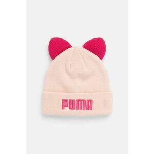 Puma caciula copii Animal Beanie culoarea roz, 255500 imagine