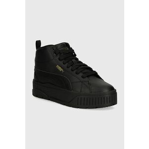 Puma sneakers din piele Karmen II Mid culoarea negru, 397459 imagine