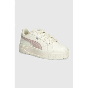 Puma sneakers pentru copii Karmen II culoarea bej, 398879 imagine