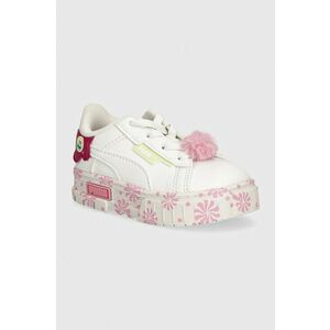 Puma sneakers pentru copii Mayze Crashed Trolls 2 culoarea roz, 398944 imagine