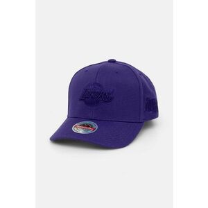 Mitchell&Ness șapcă din amestec de lână Los Angeles Lakers culoarea violet, cu imprimeu, HHSSINTL1435-LALPURP imagine