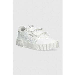 Puma sneakers pentru copii Carina 2.0 culoarea alb, 397421 imagine