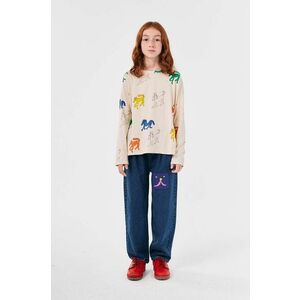 Bobo Choses jeans copii Funny face 224AC106 imagine