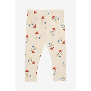 Bobo Choses leggins bebe Magic Flute culoarea bej, modelator, 224AB048 imagine