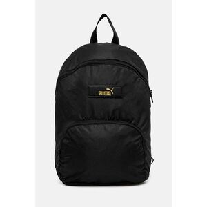 Puma rucsac femei, culoarea negru, mic, neted, 90645 imagine