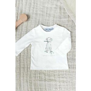 Tartine et Chocolat longsleeve din bumbac pentru bebeluși culoarea verde, cu imprimeu, TZ10051 imagine