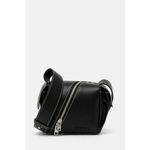 Sunnei poseta de piele culoarea negru, MACCWBAG004 imagine