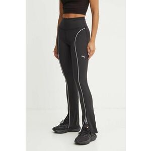 Puma leggins de antrenament Cloudspun culoarea negru, cu imprimeu, 525770 imagine