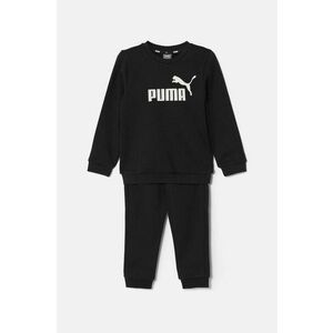 Puma trening copii Minicats ESS Crew Jogger FL culoarea negru, 846141 imagine