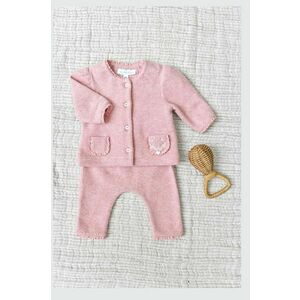 Tartine et Chocolat set de bumbac pentru bebelusi culoarea roz imagine