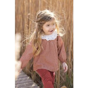 Tartine et Chocolat bluza bebe culoarea bordo, modelator, TZ12031 imagine