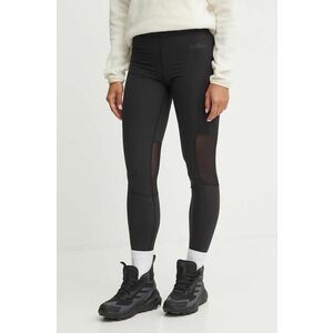 Jack Wolfskin leggins sport Kensteig femei, culoarea negru, neted, 1509151 imagine