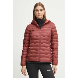 Jack Wolfskin geaca sport din puf Passamani culoarea bordo, A61833 imagine