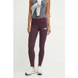 Puma colanti femei, culoarea violet, modelator, 681648 imagine