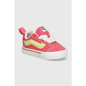 Vans tenisi copii Knu Skool Elastic Lace culoarea roz, VN000D0KDFE1 imagine