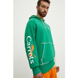 Puma bluza PUMA X CARROTS Graphic Hoodie TR barbati, culoarea verde, cu glugă, modelator, 627445 imagine