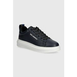 Karl Lagerfeld sneakers din piele KAPRI MENS culoarea albastru marin, KL52514A imagine