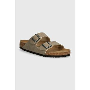 Birkenstock papuci Arizona barbati, culoarea bej, 1025779 imagine