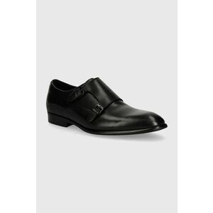 Aldo pantofi de piele NECO barbati, culoarea negru, 13814121 NECO imagine