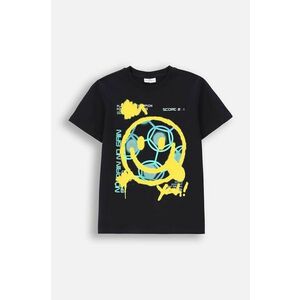 Coccodrillo tricou de bumbac pentru copii culoarea albastru marin, cu imprimeu, EVERYDAY BOY imagine