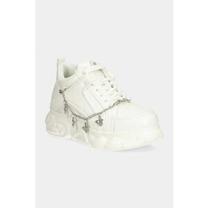 Buffalo sneakers Cld Corin Chain Butterfly culoarea alb, 1636180-WHT imagine