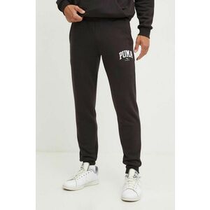 Puma pantaloni de trening culoarea negru, cu imprimeu, 681800 imagine