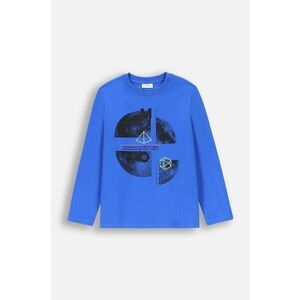 Coccodrillo longsleeve din bumbac pentru copii cu imprimeu imagine