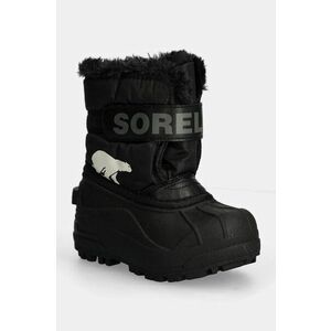 Sorel cizme de iarna copii TODDLER SNOW COMMAND culoarea negru, 2114101 imagine