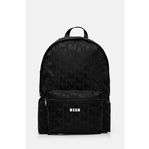 MSGM rucsac barbati, culoarea negru, mare, modelator, 3740MZ38.640 imagine