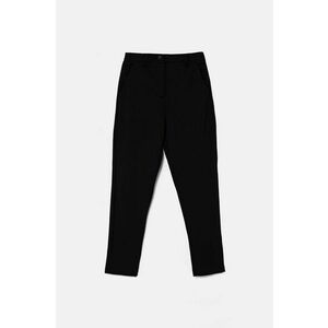 United Colors of Benetton pantaloni copii culoarea negru, neted, 4EOMCF02C imagine