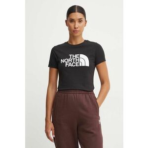 The North Face tricou Easy Tee femei, culoarea negru, NF0A8A6DJK31 imagine