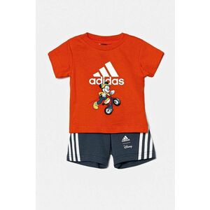 adidas set de bumbac pentru bebelusi x Disney, I DY MM T SET culoarea rosu, IV9648 imagine