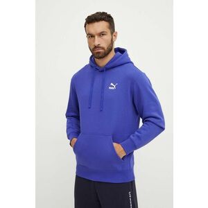 Puma bluza Classics barbati, culoarea violet, cu glugă, cu imprimeu, 535596 imagine