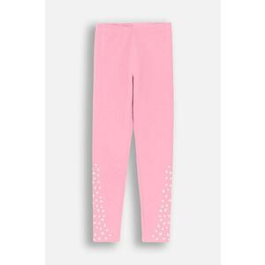 Coccodrillo leggins copii culoarea roz, cu imprimeu, EVERYDAY GIRL imagine